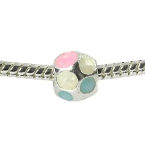 IMPPAC 925 Bead Modul Emaille Kugel bunt European Beads SMQ099