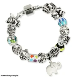 IMPPAC 925 Bead Modul Emaille Kugel Big European Beads SMQ187B