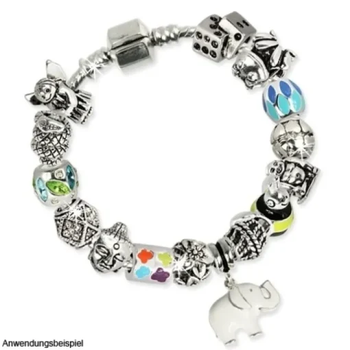IMPPAC 925 Bead Modul Emaille Kugel Big European Beads SMQ187B