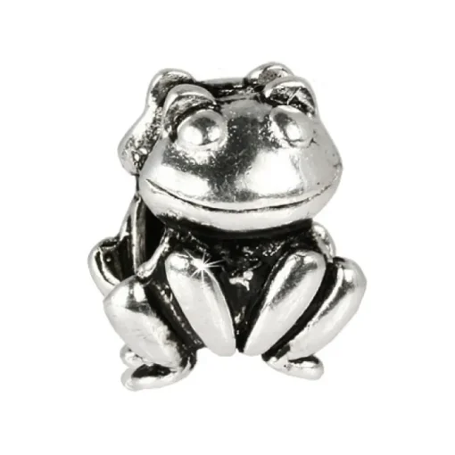 IMPPAC 925 Bead Modul Frosch European Beads Silber SMQ620