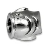 IMPPAC Bead Fisch 925 Sterling Silber Armband Beads SBB331