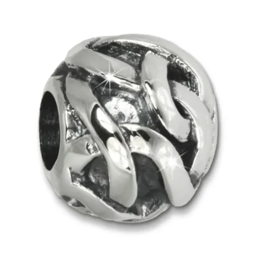 IMPPAC Bead Geflecht 925 Sterling Silber Armband Beads SBB227