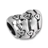 IMPPAC Bead Herz mit Herzen 925er Silber Armband Beads SBB229
