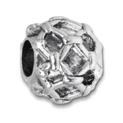 IMPPAC Bead Korbball 925 Sterling Silber Armband Beads SBB376