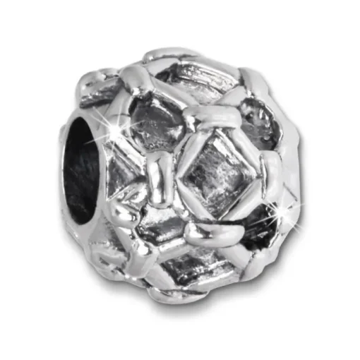 IMPPAC Bead Korbball 925 Sterling Silber Armband Beads SBB376