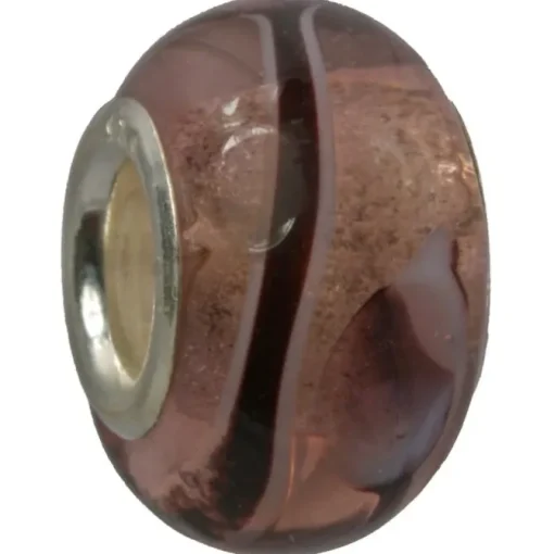 IMPPAC Glas 925 Bead Spacer Rosè European Beads SMB8079