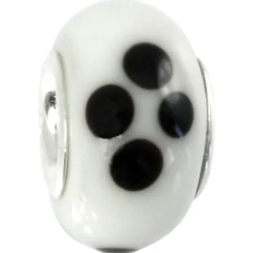 IMPPAC Glas 925 Bead Spacer White European Beads SMB8044