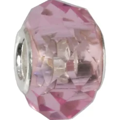 IMPPAC Glas 925 Bead Spacer Rosa European Beads SMB8084