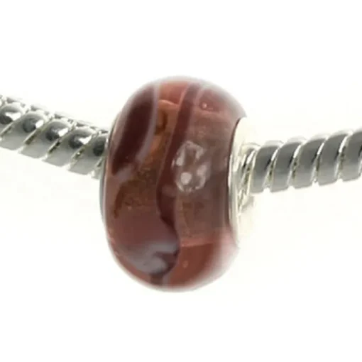 IMPPAC Glas 925 Bead Spacer Rosè European Beads SMB8079