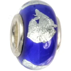 IMPPAC Glas Bead 925 Spacer marine European Beads SMB8021