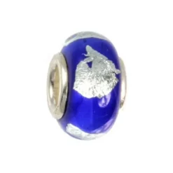 IMPPAC Glas Bead 925 Spacer marine European Beads SMB8021