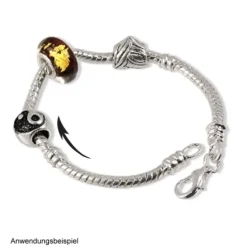 IMPPAC Karabiner Armband 17cm European Beads Module SMP160C