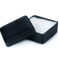 IMPPAC Ring und Schmuck Schachtel blau Etui Verpackung 40x40 VE030