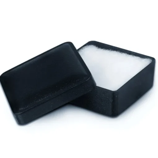 IMPPAC Ring und Schmuck Schachtel blau Etui Verpackung 40x40 VE030