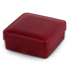 IMPPAC Ring und Schmuck Schachtel rot Etui Verpackung 40x40 VE032