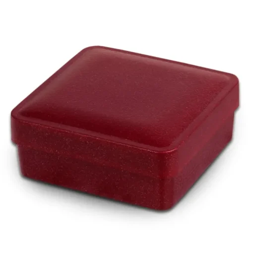 IMPPAC Ring und Schmuck Schachtel rot Etui Verpackung 40x40 VE032