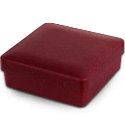 IMPPAC Ring und Schmuck Schachtel rot Etui Verpackung 55x55 VE042