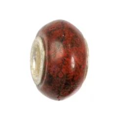 IMPPAC Stein 925 Bead Karneol European Beads Armband SMDE27