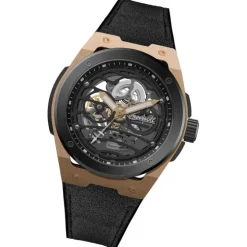 Ingersoll Herrenuhr Alcantara schwarz Ingersoll Springfield Armbanduhr UIN15202