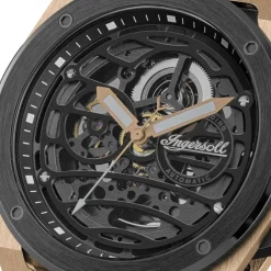 Ingersoll Herrenuhr Alcantara schwarz Ingersoll Springfield Armbanduhr UIN15202