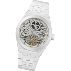 Ingersoll Herrenuhr Ceramic weiß Ingersoll The Broadway Armbanduhr UIN15103