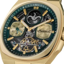 Ingersoll Herrenuhr Edelstahl gold Ingersoll The Spirit Armbanduhr UIN15803
