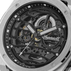 Ingersoll Herrenuhr Edelstahl schwarz Ingersoll Springfield Armbanduhr UIN15203