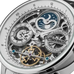 Ingersoll Herrenuhr Edelstahl silber Ingersoll The Jazz Armbanduhr UIN07703