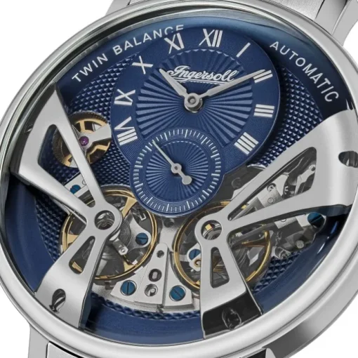 Ingersoll Herrenuhr Edelstahl silber Ingersoll The Tennessee Armbanduhr UIN13104