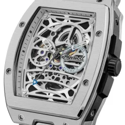 Ingersoll Herrenuhr Edelstahl silber Ingersoll Challenger Armbanduhr UIN12310