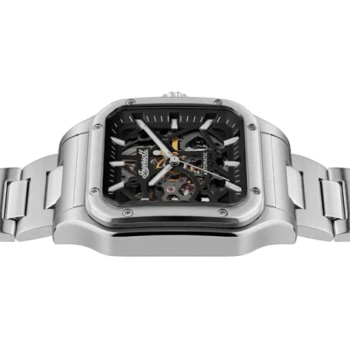 Ingersoll Herrenuhr Edelstahl silber Ingersoll The Ollie Armbanduhr UIN14501