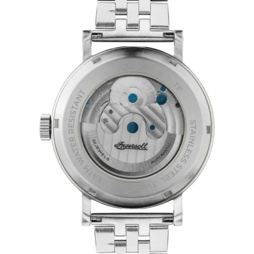 Ingersoll Herrenuhr Edelstahl silber Ingersoll The Charles Armbanduhr UIN05803