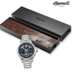 Ingersoll Herrenuhr Edelstahl silber Ingersoll The Arc Armbanduhr UIN16003