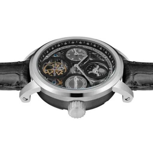 Ingersoll Herrenuhr Leder schwarz Ingersoll The Arc Armbanduhr UIN16001