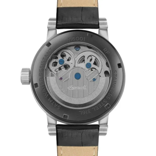 Ingersoll Herrenuhr Leder schwarz Ingersoll The Arc Armbanduhr UIN16001