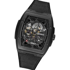 Ingersoll Herrenuhr PUR/Alcantara schwarz Challenger Armbanduhr UIN12307