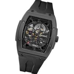 Ingersoll Herrenuhr Silikon schwarz Ingersoll The Rim Armbanduhr UIN16201