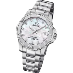 Jaguar Damen Armbanduhr Cosmopolitan J870/1 Analog Edelstahl silber UJ870/1