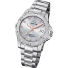 Jaguar Damen Armbanduhr Cosmopolitan J870/2 Analog Edelstahl silber UJ870/2