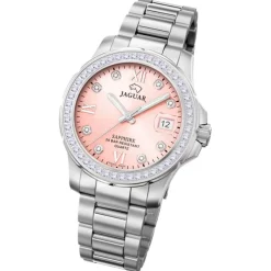 Jaguar Damen Armbanduhr Cosmopolitan J892/2 Analog Edelstahl silber UJ892/2