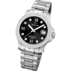Jaguar Damen Armbanduhr Cosmopolitan J892/4 Analog Edelstahl silber UJ892/4