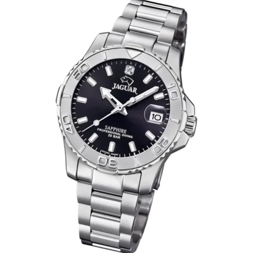Jaguar Damen Armbanduhr Cosmopolitan J870/4 Analog Edelstahl silber UJ870/4