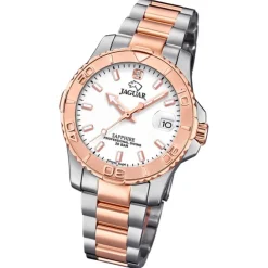 Jaguar Damen Armbanduhr Cosmopolitan J871/1 Edelstahl silber rosegold UJ871/1