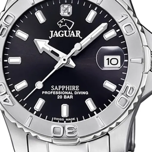 Jaguar Damen Armbanduhr Cosmopolitan J870/4 Analog Edelstahl silber UJ870/4