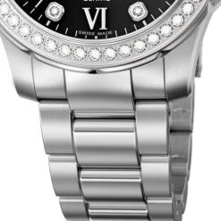 Jaguar Damen Armbanduhr Cosmopolitan J892/4 Analog Edelstahl silber UJ892/4