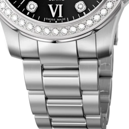 Jaguar Damen Armbanduhr Cosmopolitan J892/4 Analog Edelstahl silber UJ892/4