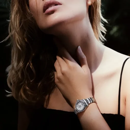 Jaguar Damen Armbanduhr Cosmopolitan J870/1 Analog Edelstahl silber UJ870/1