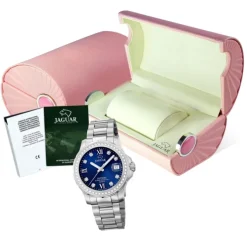 Jaguar Damen Armbanduhr Cosmopolitan J892/3 Analog Edelstahl silber UJ892/3