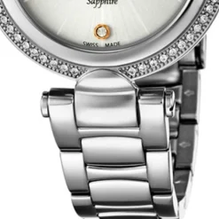 Jaguar Damen-Armbanduhr Edelstahl silber J829/1 Saphir Cosmopolitan UJ829/1