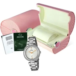 Jaguar Damen-Armbanduhr Edelstahl silber J829/1 Saphir Cosmopolitan UJ829/1